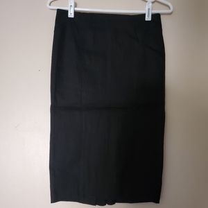New Bebe Black Pencil Skirt Sz. 0
